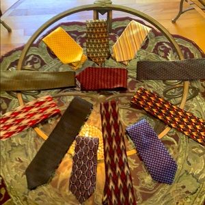 12 Silk Ties Cocktail Collection-Nautica included.